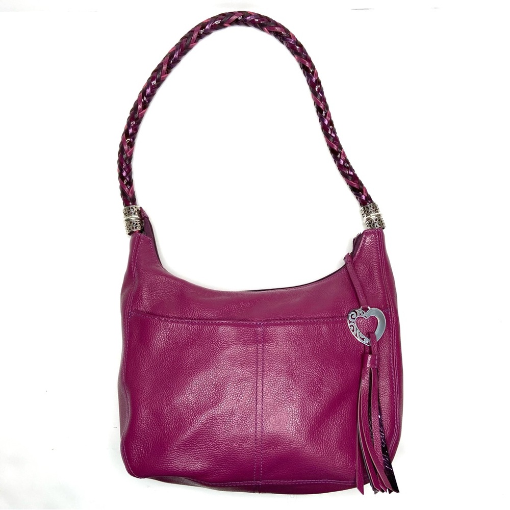 BRIGHTON Barbados Ziptop Hobo Bag